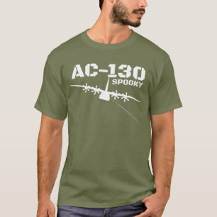 T-shirt AC-130 Éffrayant Gunship Avion militaire Éffrayant