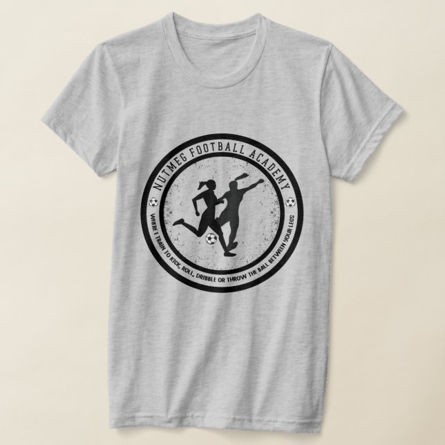 T-shirt Académie de football de Nutmeg - Football (Poser)