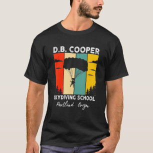 T-shirt Académie de parachutisme de D B Cooper Db Coopers 