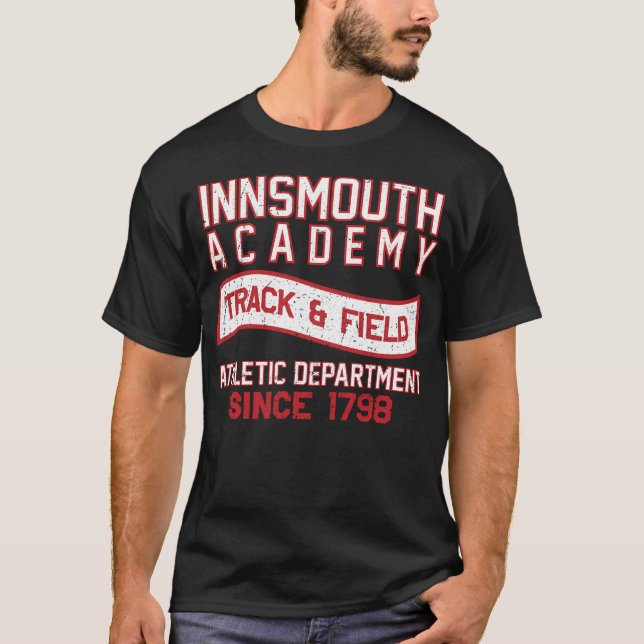 T-shirt Académie d'Innsmouth - Département d'athlétisme -  (Devant)