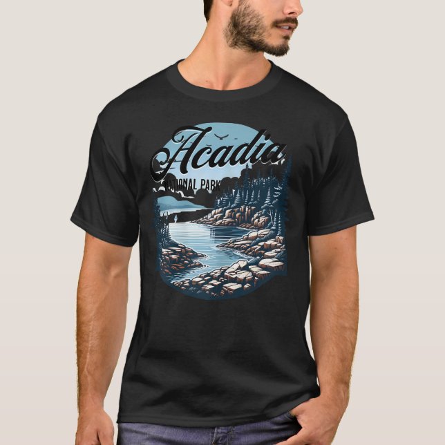T-shirt Acadia National (Devant)