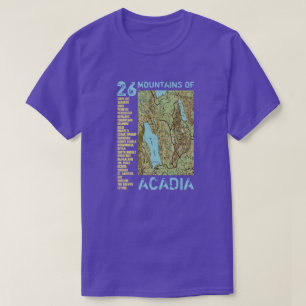 T-shirt Acadie à 2 côtés / Maine