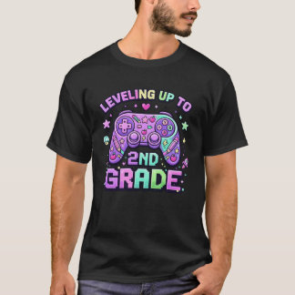 T-shirt Accéder au niveau de joueur de 2e année Retour à l