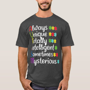 T-shirt Acceptation de sensibilisation sur l'autisme être