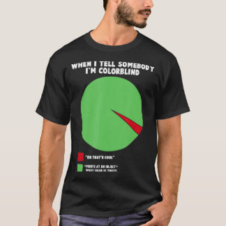 T-shirt Accepted Colorblind Color Blind Love geek fo gift 