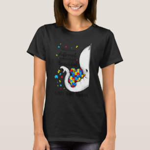 T-shirt Accepter Adapter Défendre Éléphant Éveil de l'Auti