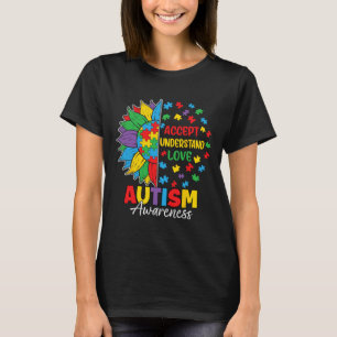 T-shirt Accepter Comprendre L'Amour Autisme Day