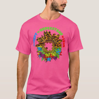 T-shirt Accepter Comprendre l'amour Sensibilisation sur l'