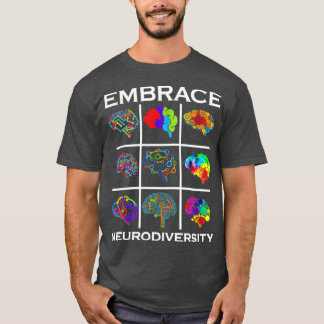 T-shirt Accepter la Sensibilisation sur l'autisme de la ne
