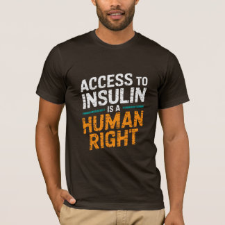 T-shirt Accès à l'insuline