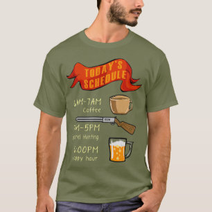 T-shirt Accessoires de chasse à l'écureuil Gear Drôle T