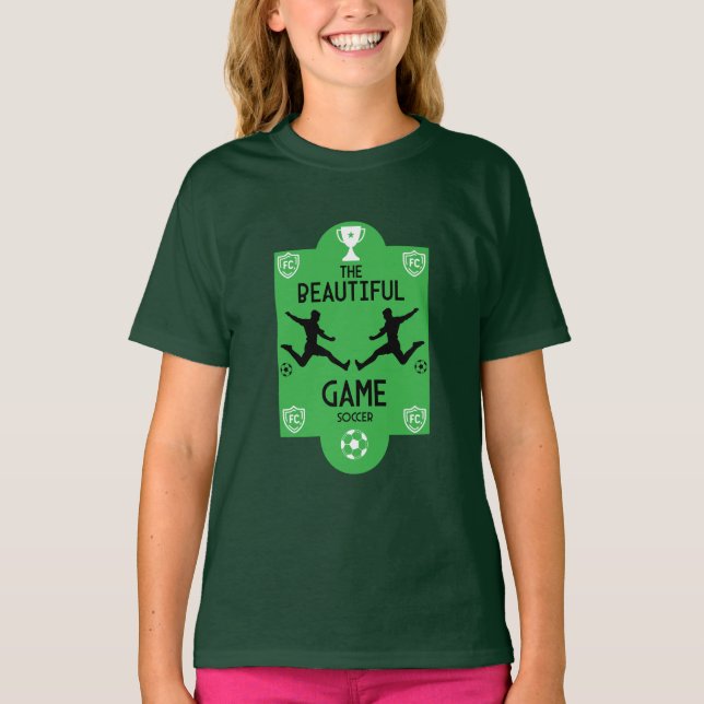T-shirt Accessoires de football de football (Devant)
