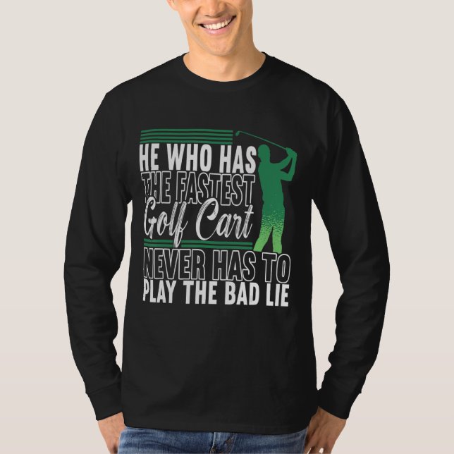 T-shirt Accessoires de golf Golfer Golf Player Golf Ball 1 (Devant)