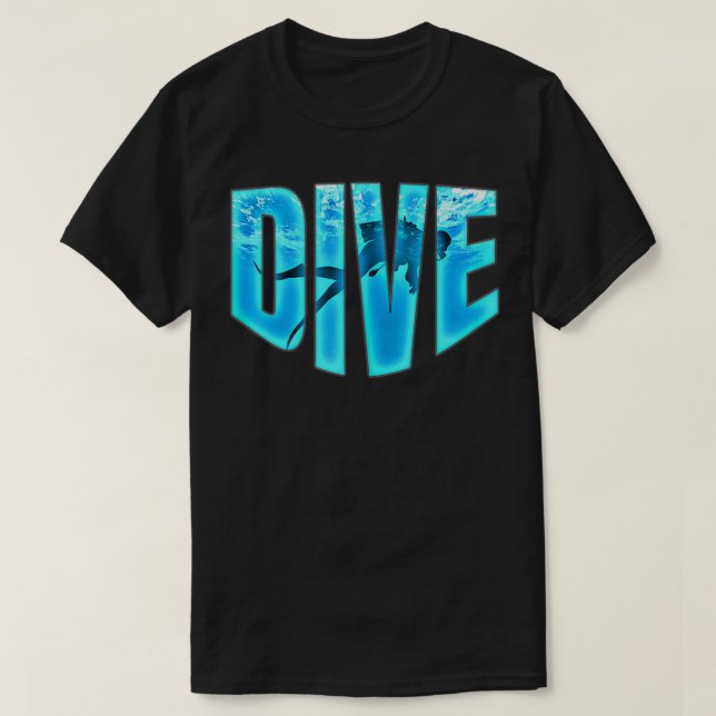T-shirt Accessoires de plongée sous-marine Cadeaux pour pl (Design devant)