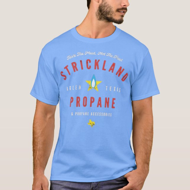 T-shirt Accessoires de propane et de propane Strickland (Devant)