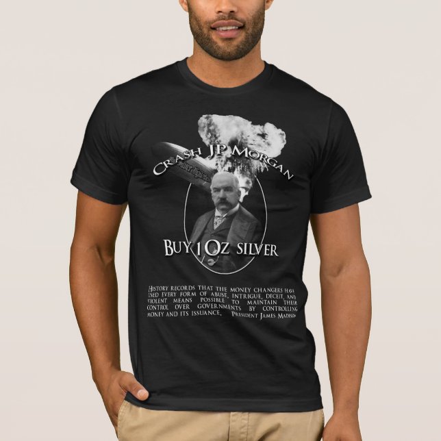 T-shirt Accident JP Morgan avec la citation de Madison (Devant)