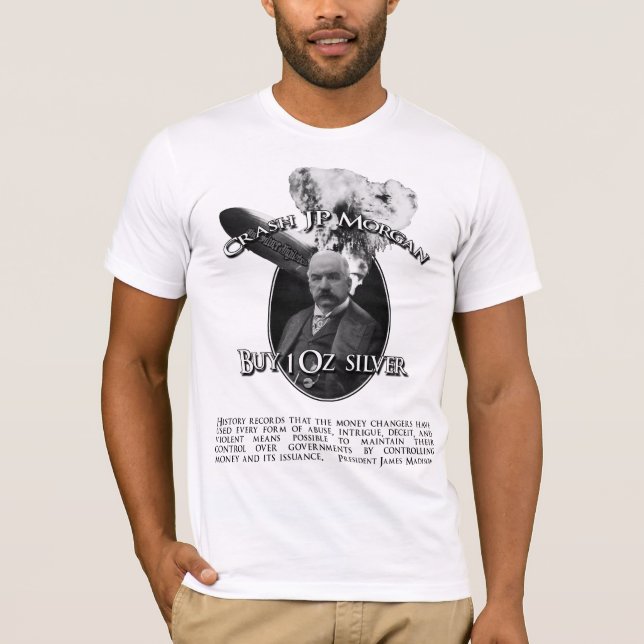 T-shirt Accident JP Morgan avec la citation de Madison (Devant)
