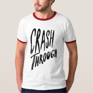 T-shirt Accident par la pièce en t rouge de sonnerie de