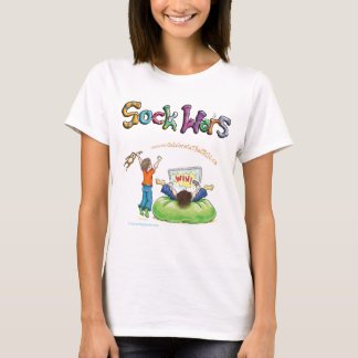 T-shirt Acclamation de guerres de chaussette