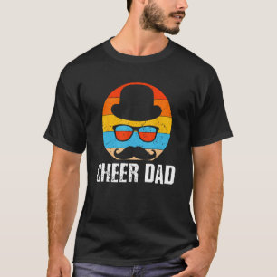 T-shirt Acclamer Papa Fête des Pères Cheerleading Parents