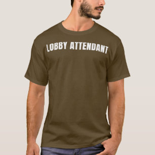 T-shirt Accompagnateur de hall Funny Titre de l'emploi Pro