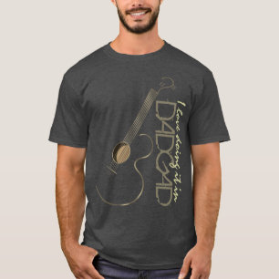 T-shirt Accord de la guitare acoustique DADGAD