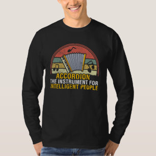 T-shirt Accordéon Accordioniste Intelligent