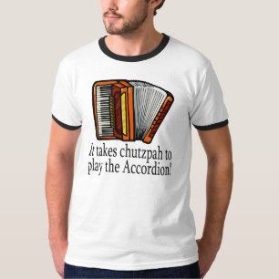 T-shirt Accordéon-effronterie
