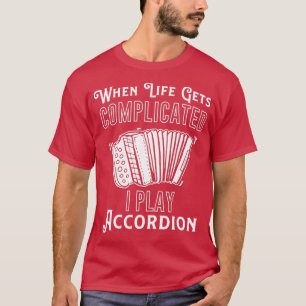 T-shirt Accordion Concertina Melodeon Piano Accordion Cade