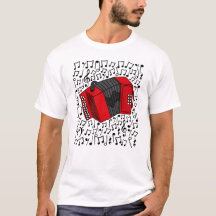 Accordion Musical Notes Accordioniste Folk Musicia