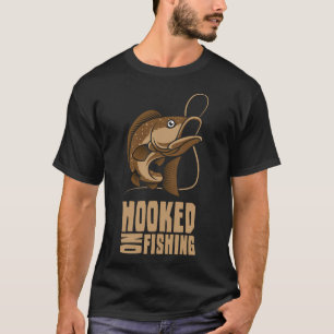 T-shirt Accro au Pêche