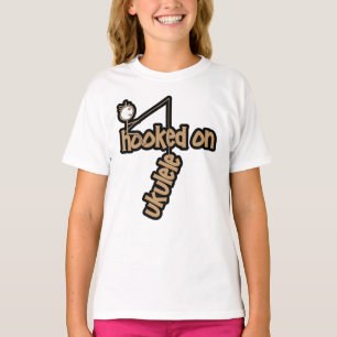 T-shirt Accro au Ukulele