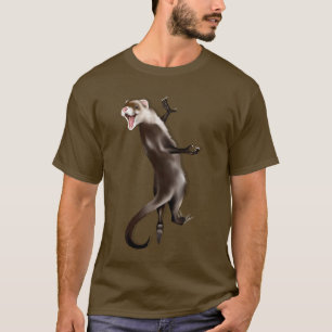 T-shirt accrochant de furet