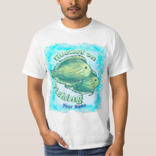 T-shirt Accroché À La Pêche