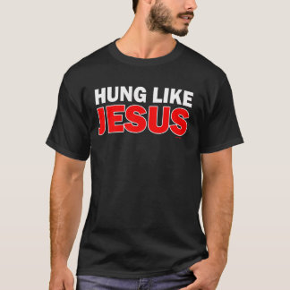 T-shirt Accroché comme Jésus