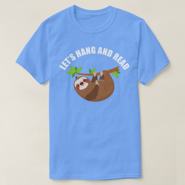 T-shirt Accroche Et Lit Des Livres (Design devant)