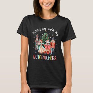 T-shirt Accrocher avec mon équipe de crackers cracheurs Ba