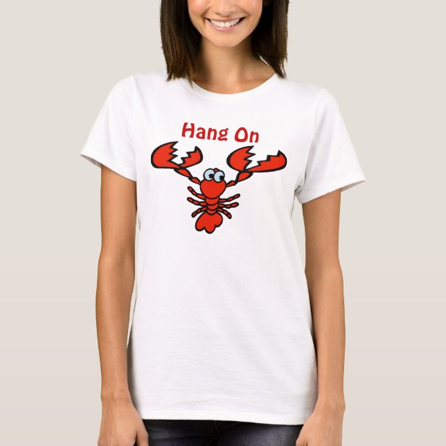 T-shirt Accrocher Sur Le Homard De Poisson-Éclair (Devant)