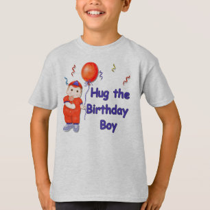 T-shirt Accrochez-vous au garçon d'anniversaire