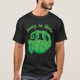 T-shirt Accrochez-Vous Là Magique Chameleon