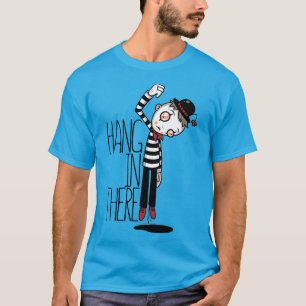T-shirt Accrochez-Vous Là Mime