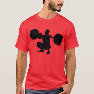 T-shirt Accroupi nettoyez
