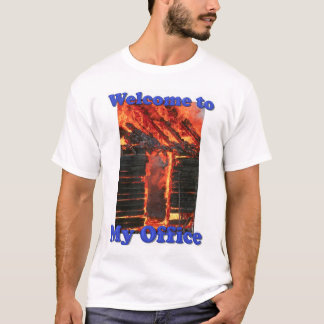 T-shirt Accueil à mon bureau