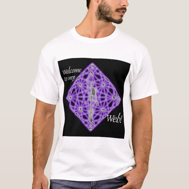 T-shirt Accueil à mon Web (Devant)