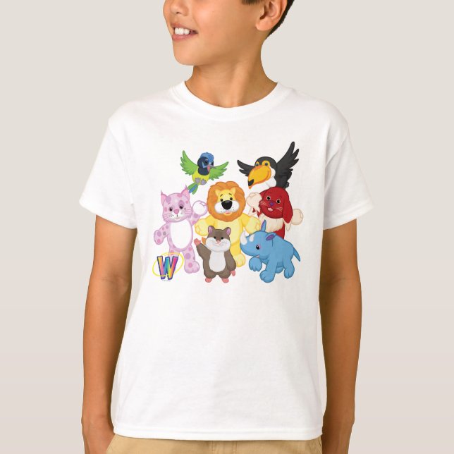 T-shirt Accueil à Webkinz ! (Devant)