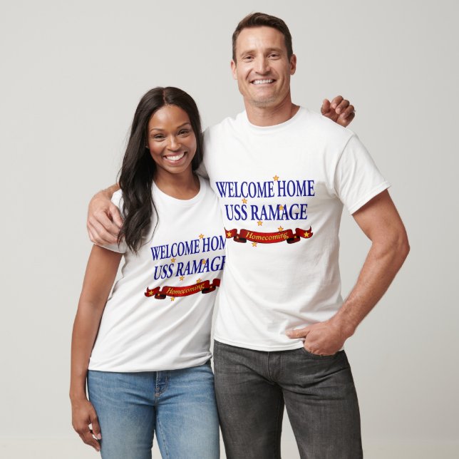 T-shirt Accueil Accueil USS Rampage (Unisexe)