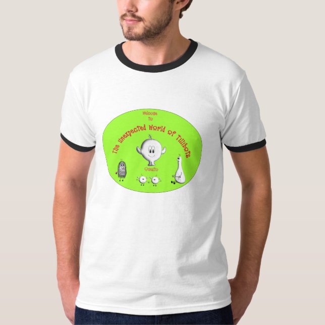 T-shirt Accueil au monde inattendu de Tillibots (Devant)