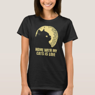 T-shirt Accueil avec My Cats Is Love Chat Chat Maman Kitte