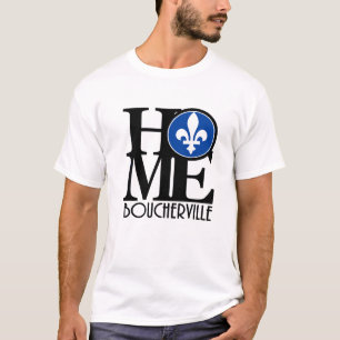 T-shirt ACCUEIL Boucherville Québec (première impression)