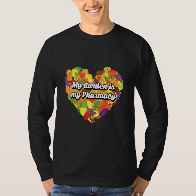 T-shirt Accueil Conception Alimentaire Biologique Cultivée (Devant)